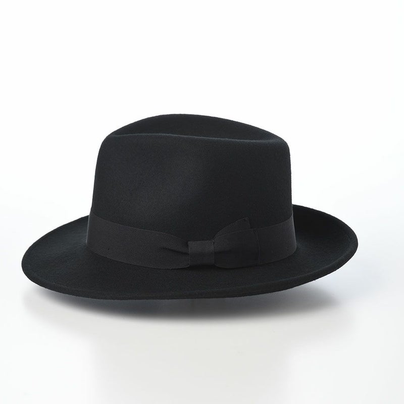 ビガリのフェルトハット HUGH（ヒュー）ブラック