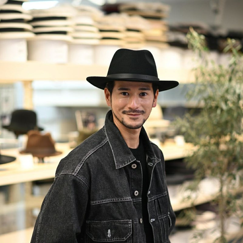 ビガリのフェルトハット SALVADOR（サルバドール）ブラック