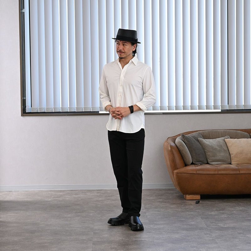 ビガリのパナマハット REDONDO（レドンド）ブラックのモデル写真