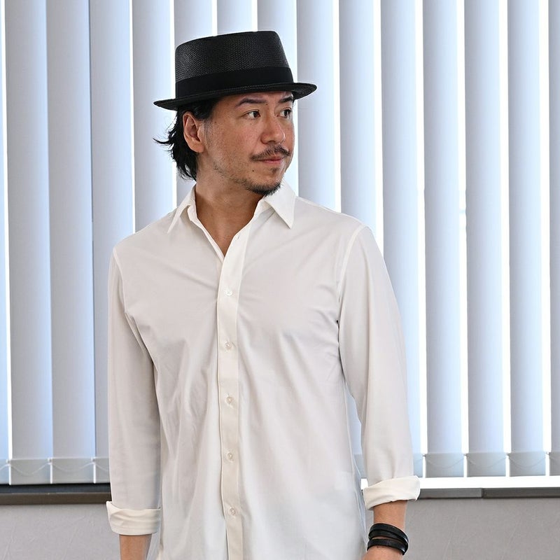 ビガリのパナマハット REDONDO（レドンド）ブラックのモデル写真