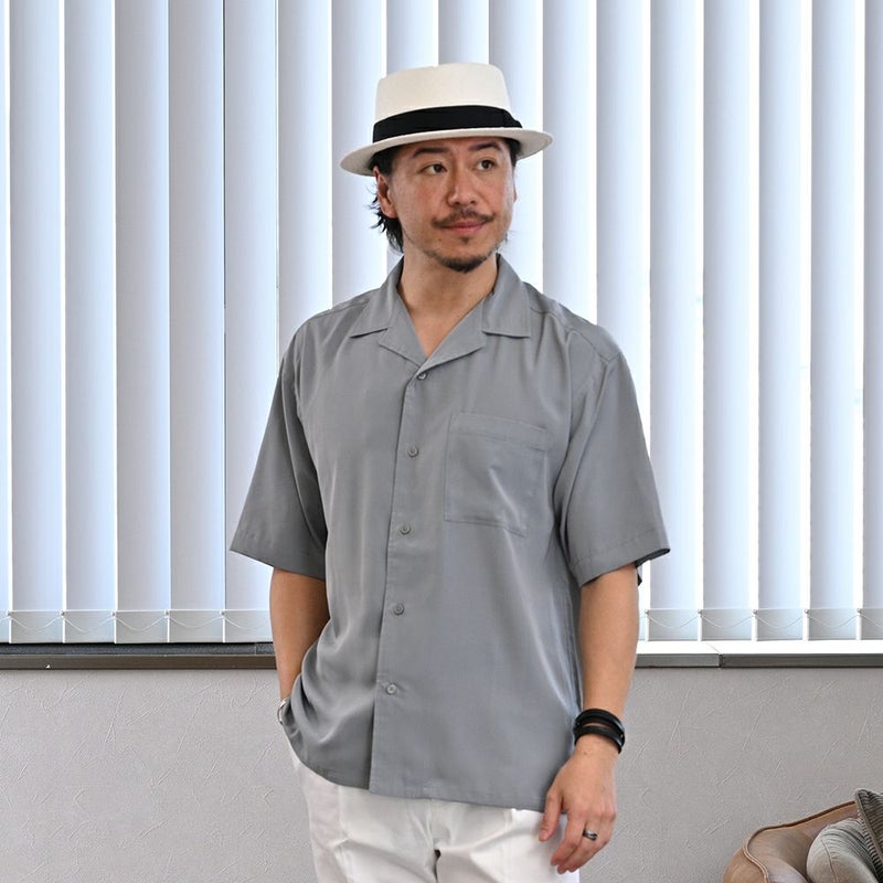 ビガリのパナマハット REDONDO（レドンド）ホワイトのモデル写真