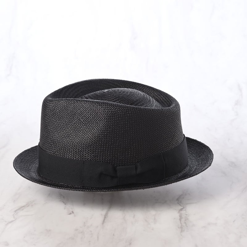 ビガリのパナマハット BOSTON（ボストン）ブラック