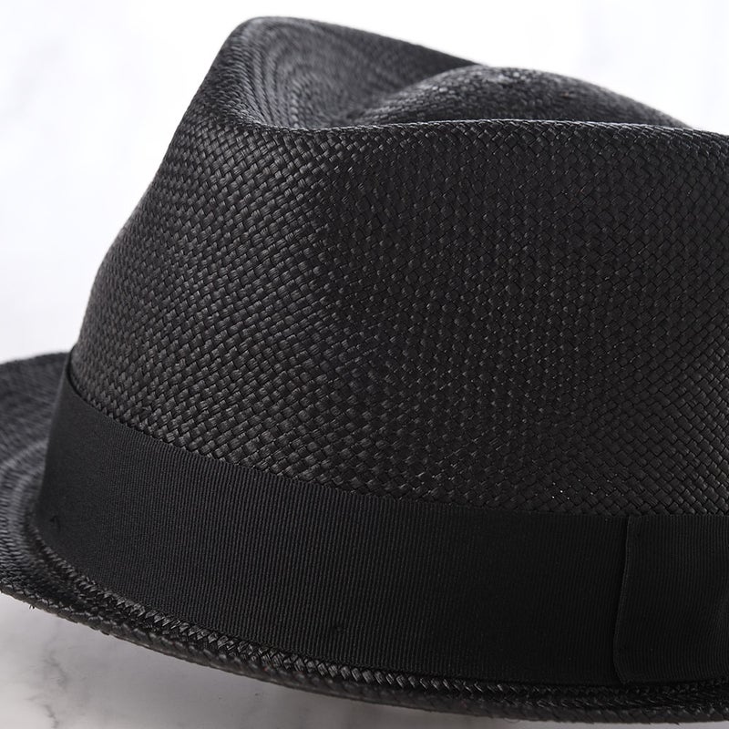 ビガリのパナマハット BOSTON（ボストン）ブラック