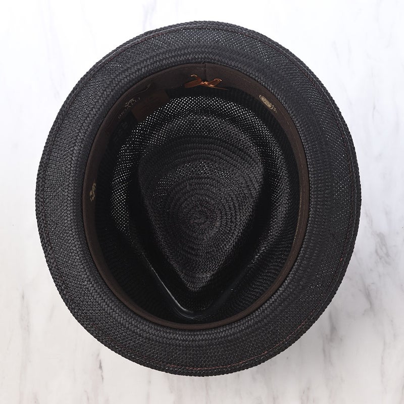 ビガリのパナマハット BOSTON（ボストン）ブラック