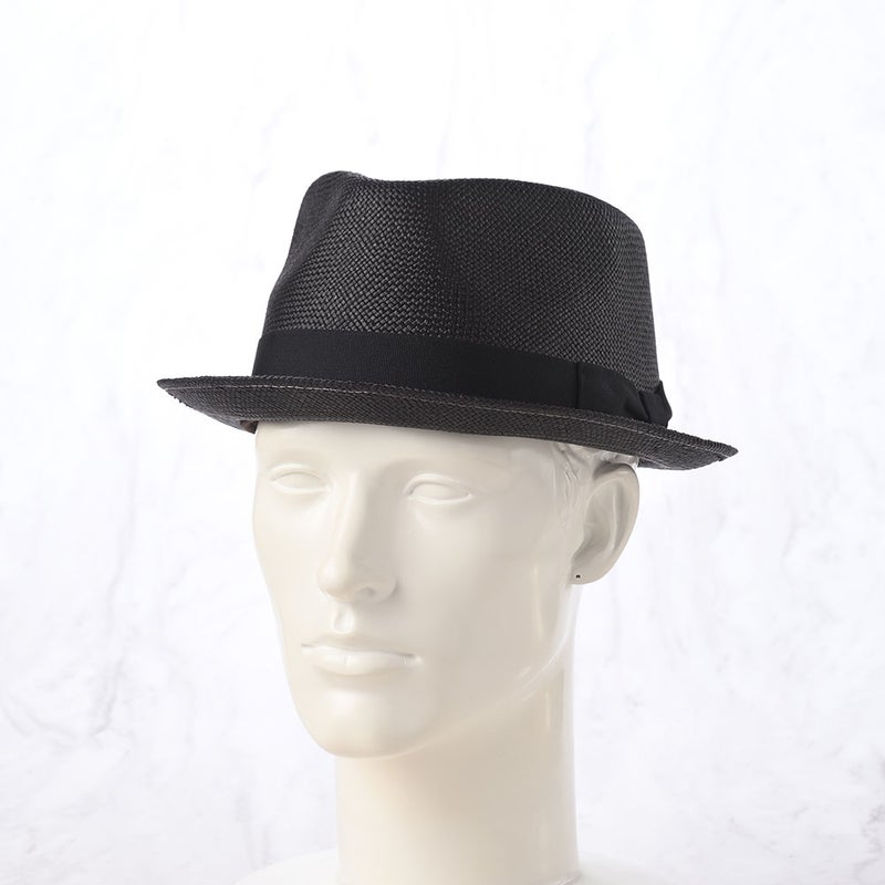 ビガリのパナマハット BOSTON（ボストン）ブラック