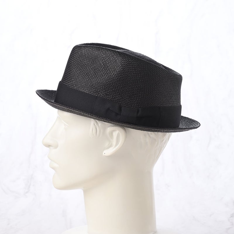 ビガリのパナマハット BOSTON（ボストン）ブラック