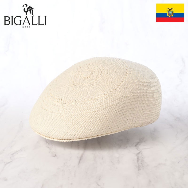 ビガリのハンチング ASCOT（アスコット）ホワイト