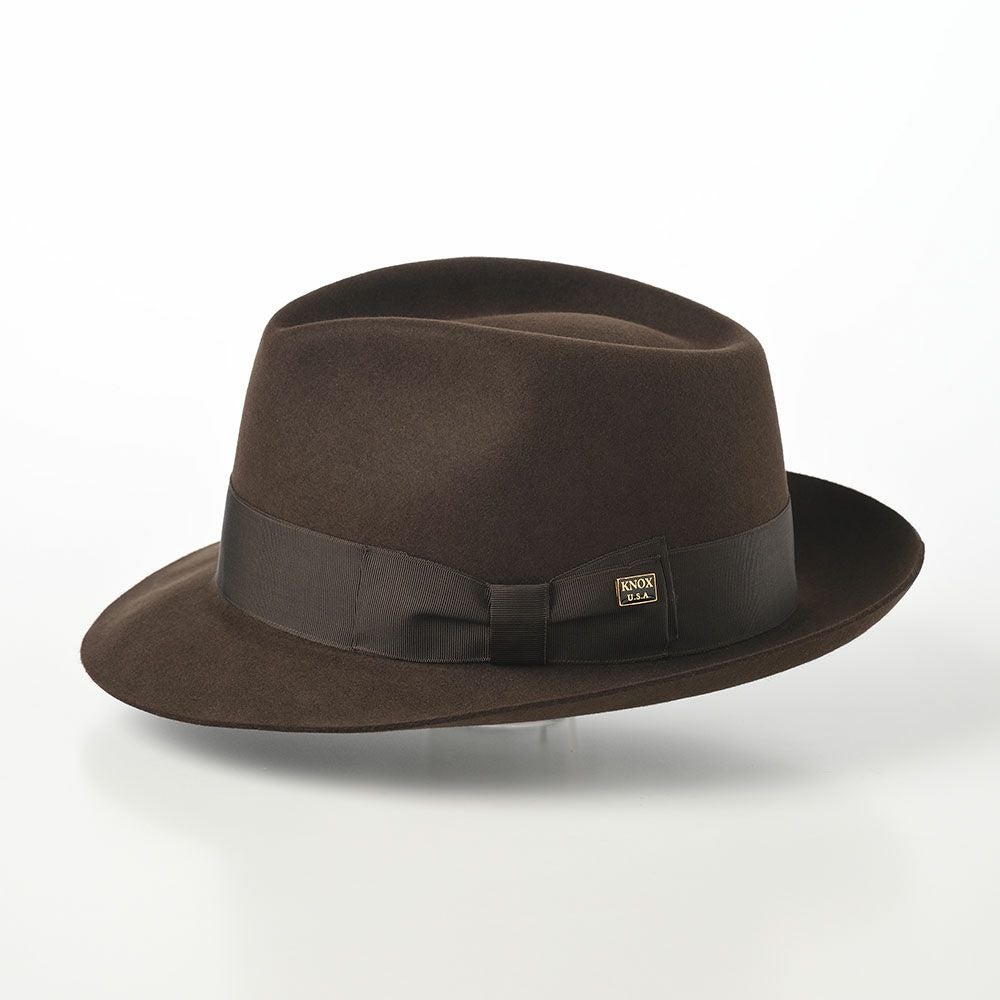 ノックス フェルトハット Rabbit Fur Fedora Hat（ラビットファー