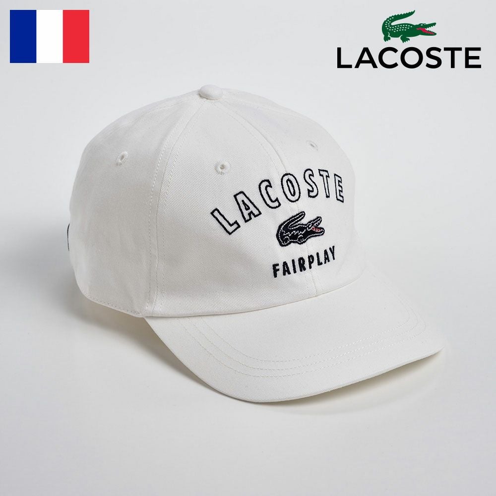 ラコステ キャップ ONE POINT CORDUROY CAP（ワンポイント