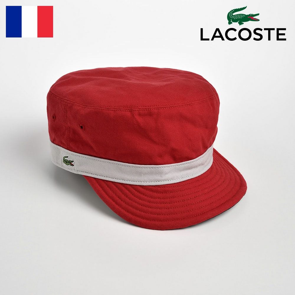 REVERSIBLE DE GAULLE CAP（リバーシブル ドゴールキャップ）L3534 レッド