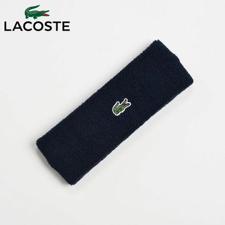 ラコステのヘアバンド COOL MAX HAIR BAND（クールマックス ヘアバンド）L7070 ネイビー