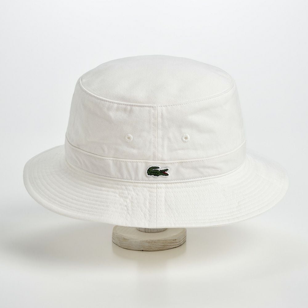 ラコステ 布帛ソフトハット COTTON SAFALI HAT（コットン サファリ