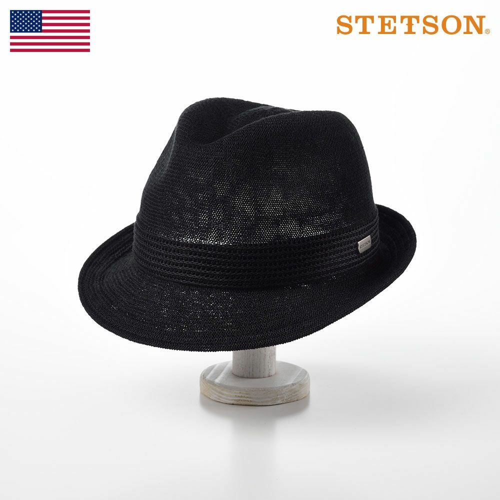 ステットソン フェルトハット WOOL FELT LONG FLAT BRIM（ウール