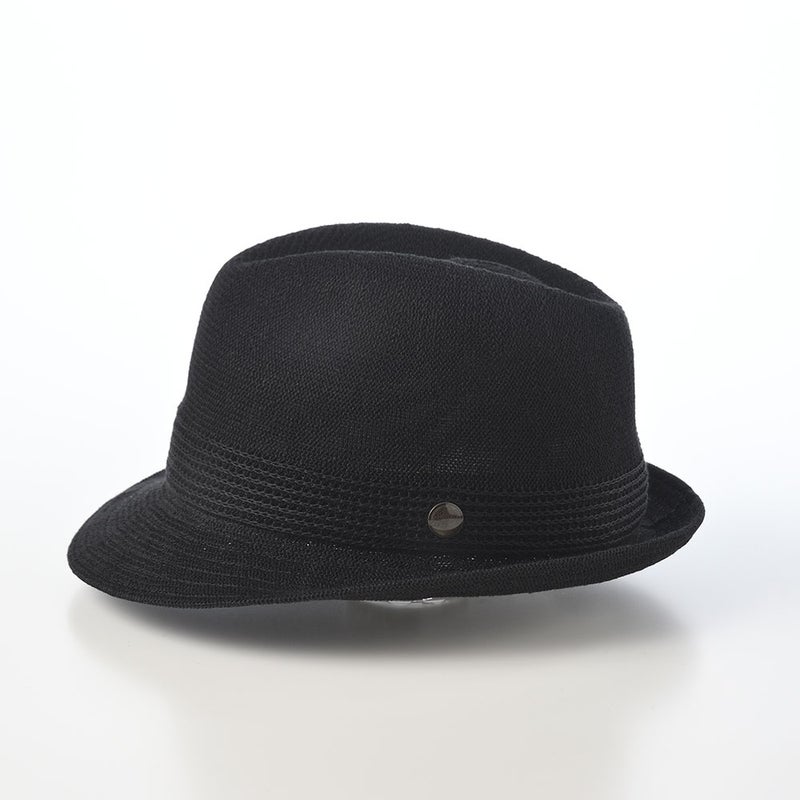 ステットソンの布帛ソフトハット MANISH THERMO KNIT（マニッシュ サーモ ニット）SE105 ブラック