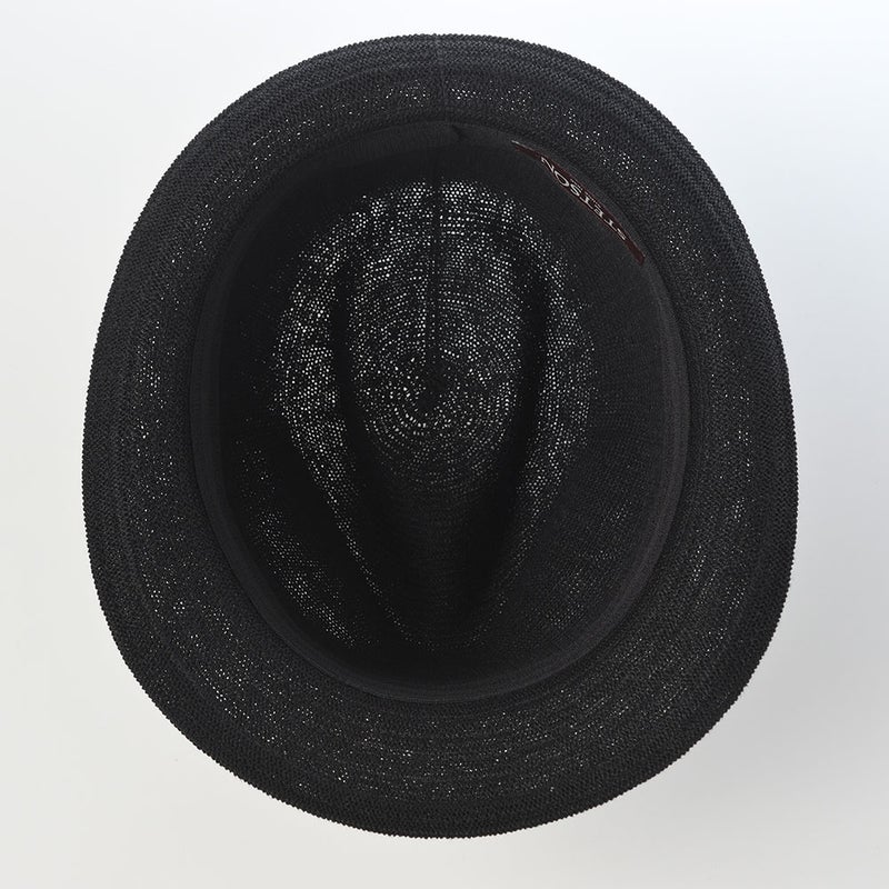 ステットソンの布帛ソフトハット MANISH THERMO KNIT（マニッシュ サーモ ニット）SE105 ブラック