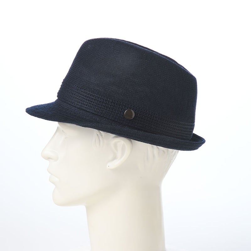 ステットソンの布帛ソフトハット MANISH THERMO KNIT（マニッシュ サーモ ニット）SE105 ネイビー