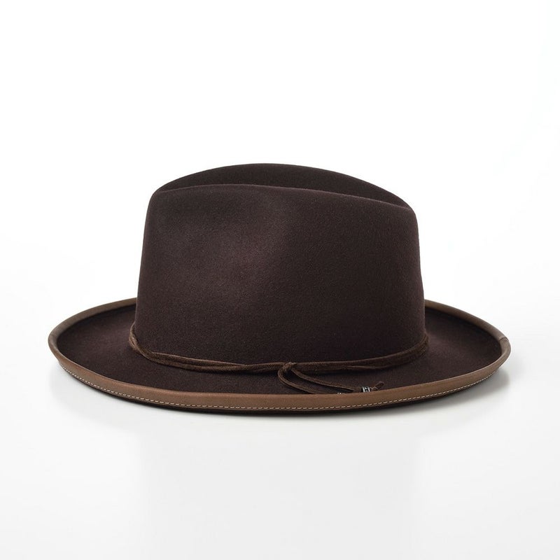 ステットソンのフェルトハット RABBIT FUR FEDORA（ラビットファー フェドラ）SH520 ブラウン