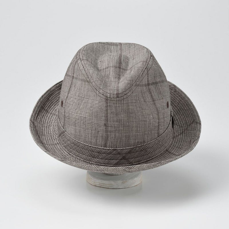 ステットソンの布帛ソフトハット LINEN HAT（リネンハット）SE448 ブラウン