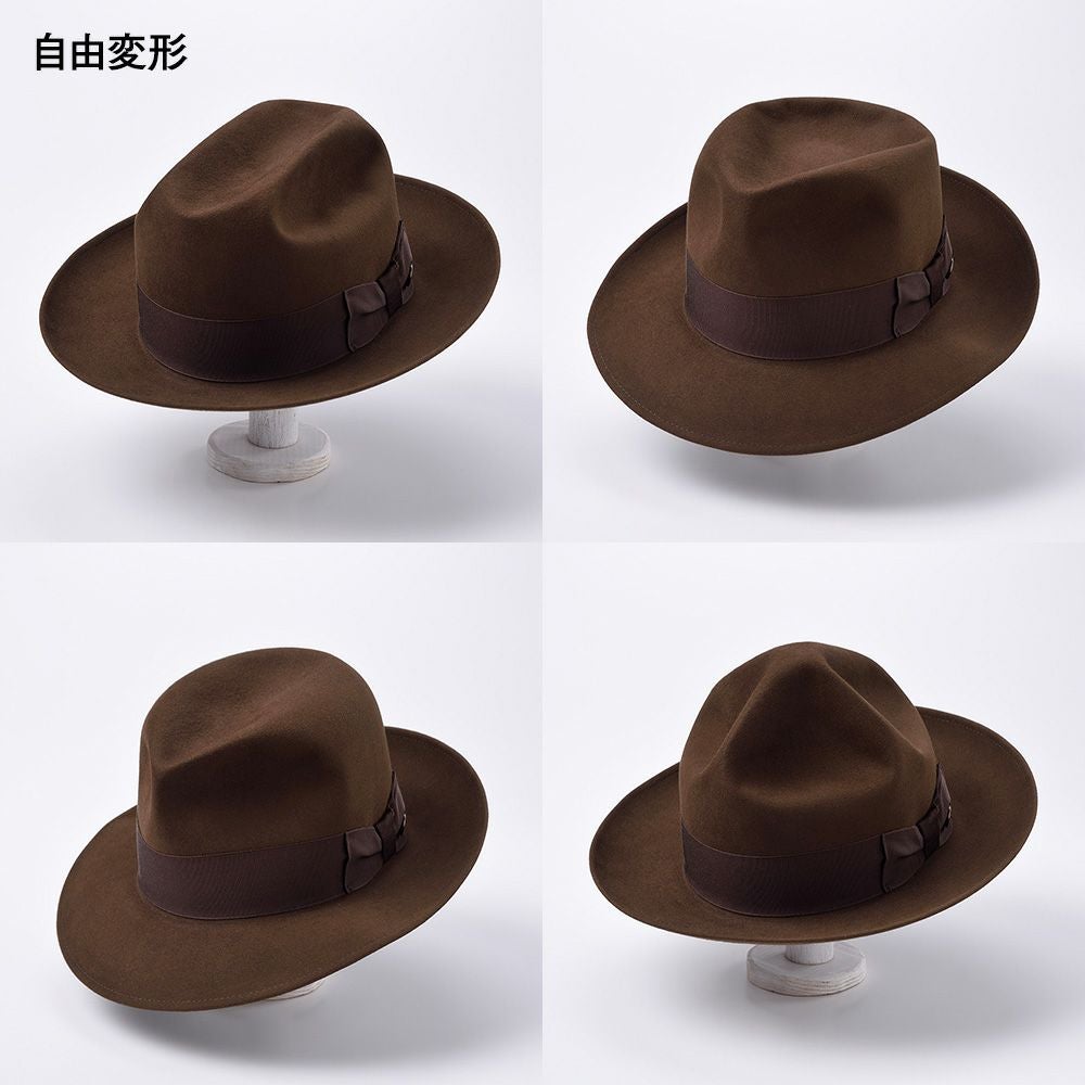 ステットソン フェルトハット NEW YORK（ニューヨーク）ST120 ブラック