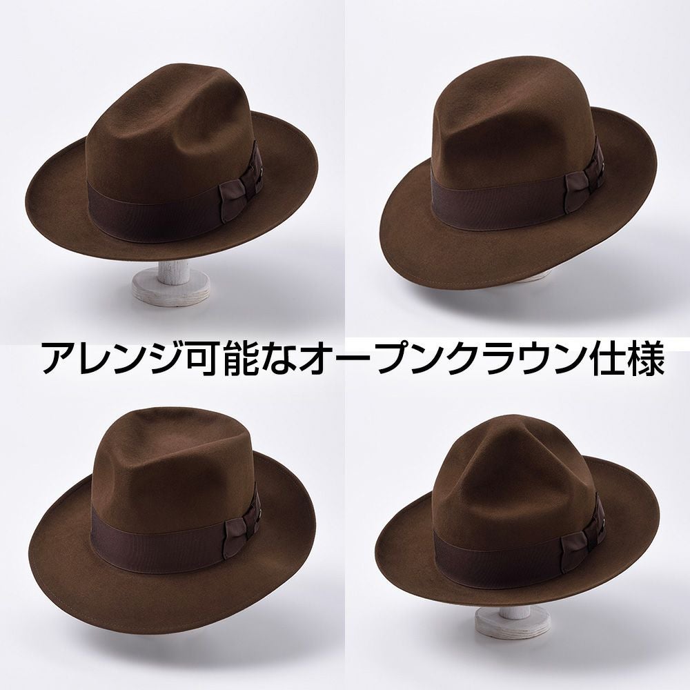 ステットソン フェルトハット NEW YORK（ニューヨーク）ST120 ブラック