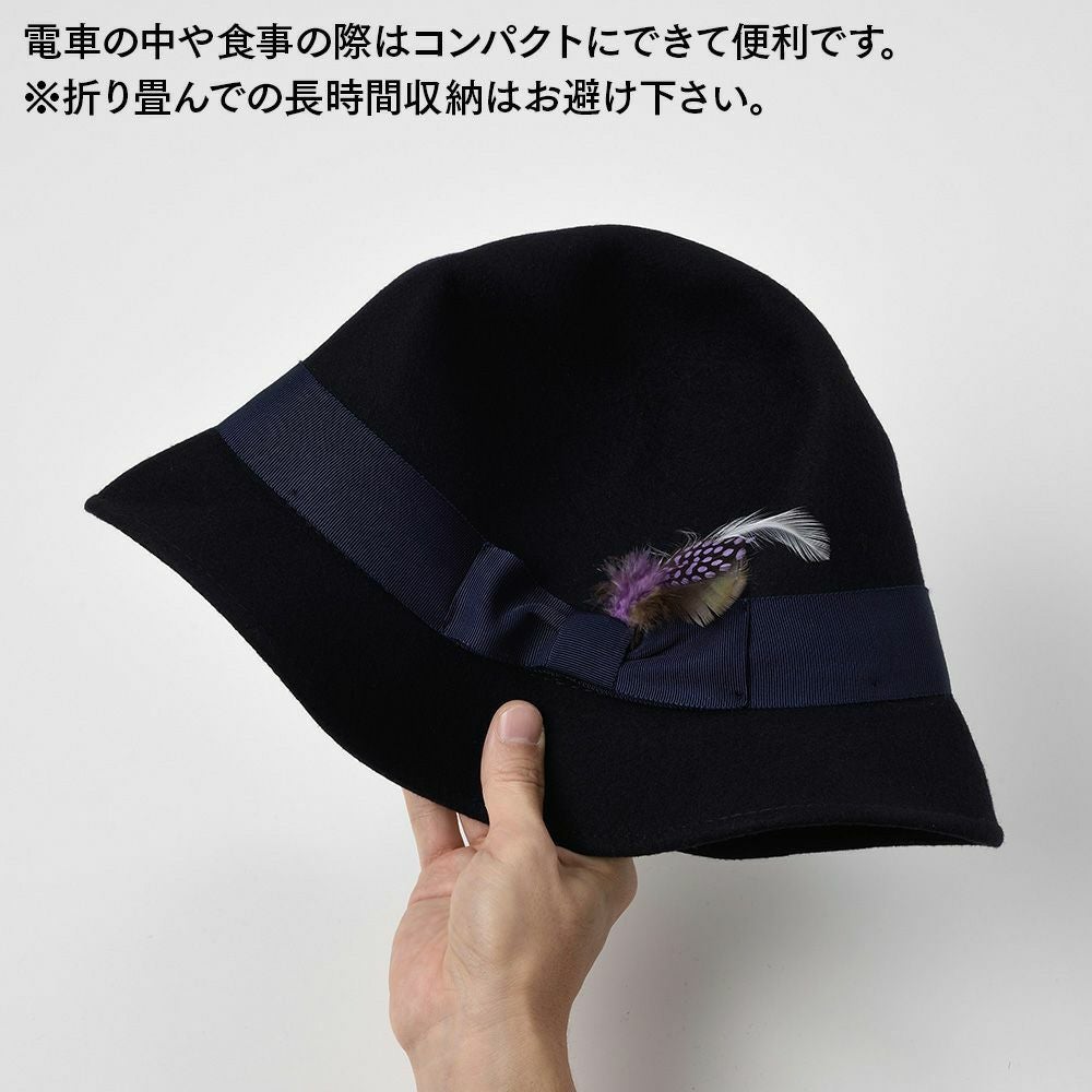 ステットソン フェルトハット CRUSHABLE WOOL HAT（クラッシャブル