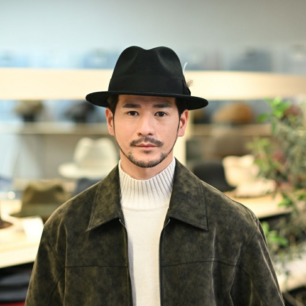 ステットソン フェルトハット CRUSHABLE WOOL HAT（クラッシャブル