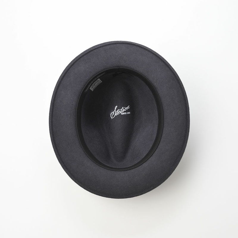 ステットソンのフェルトハット CRUSHABLE WOOL HAT（クラッシャブルウールハット）SE217 グレー
