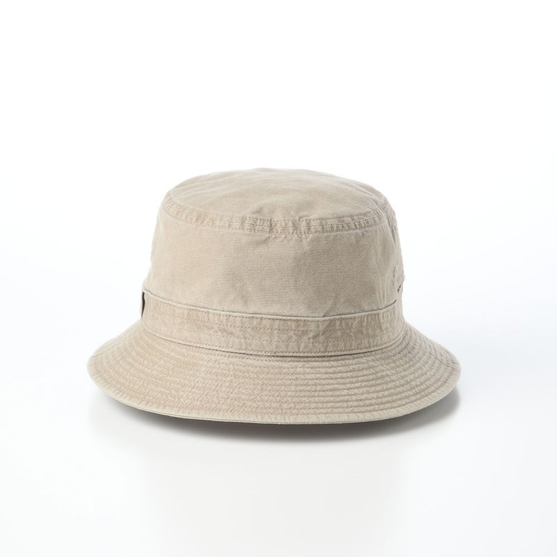 ステットソンの布帛ソフトハット COTTON OVERDYE WASHED HAT（コットンオーバーダイウォッシュドハット）SE076 ベージュ
