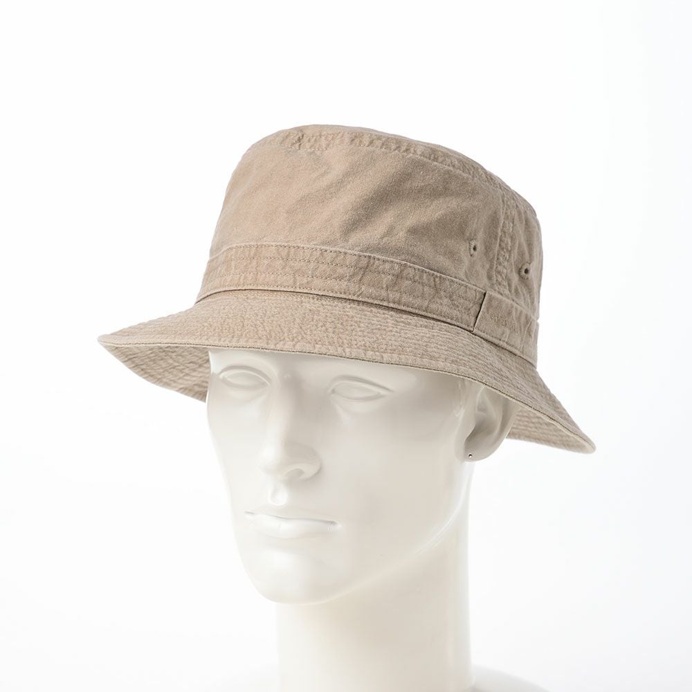 ステットソン 布帛ソフトハット COTTON OVERDYE WASHED HAT（コットン