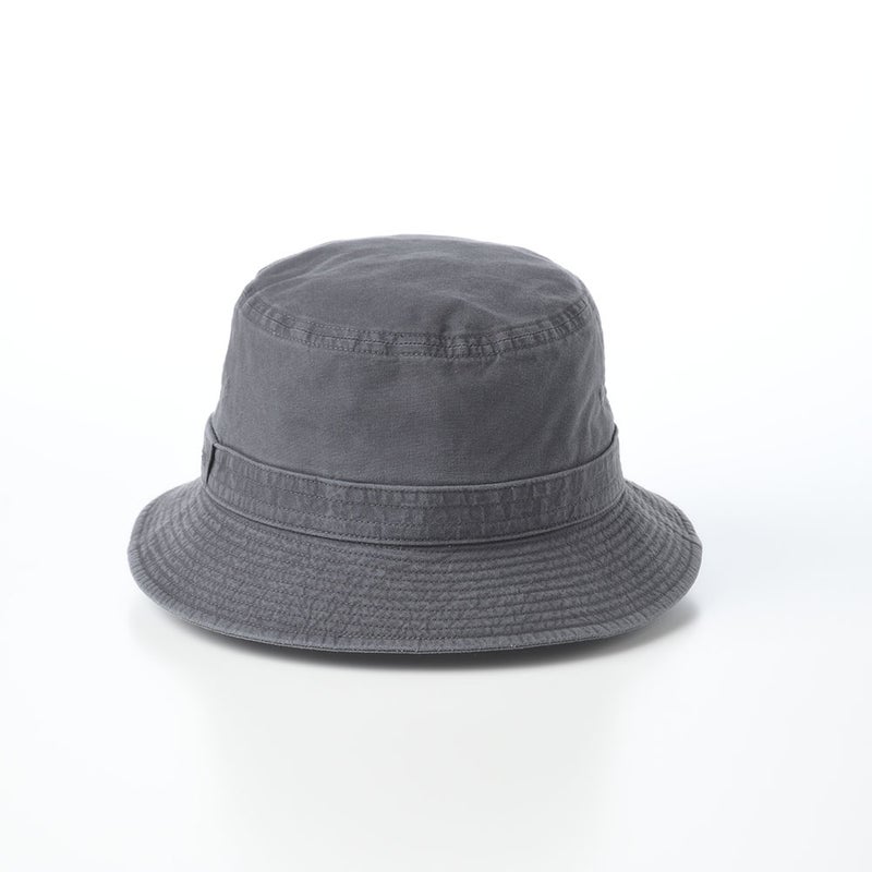 ステットソンの布帛ソフトハット COTTON OVERDYE WASHED HAT（コットンオーバーダイウォッシュドハット）SE076 ブラック
