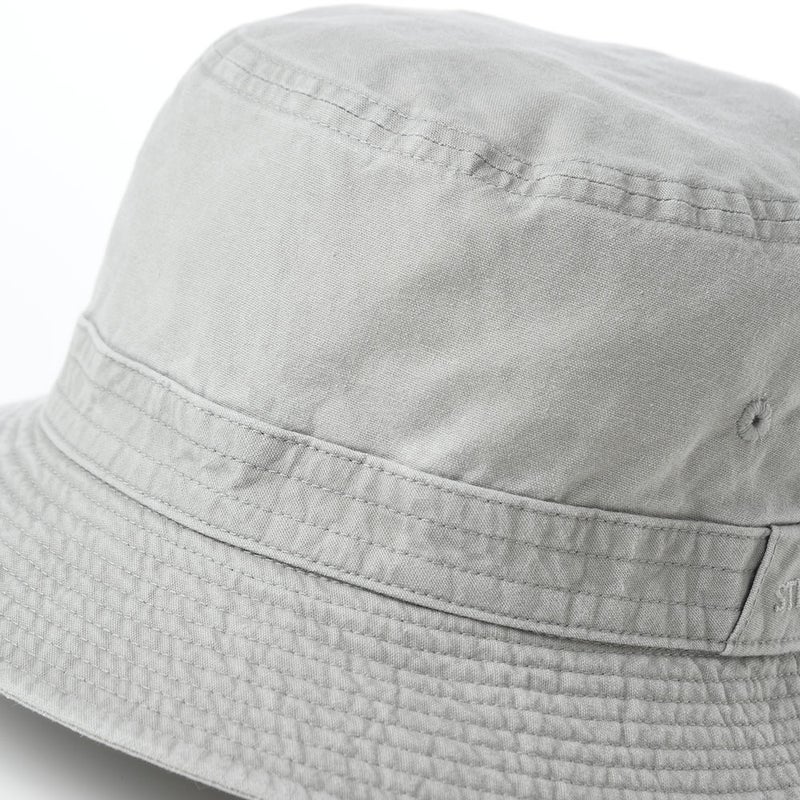 ステットソンの布帛ソフトハット COTTON OVERDYE WASHED HAT（コットンオーバーダイウォッシュドハット）SE076 グレー