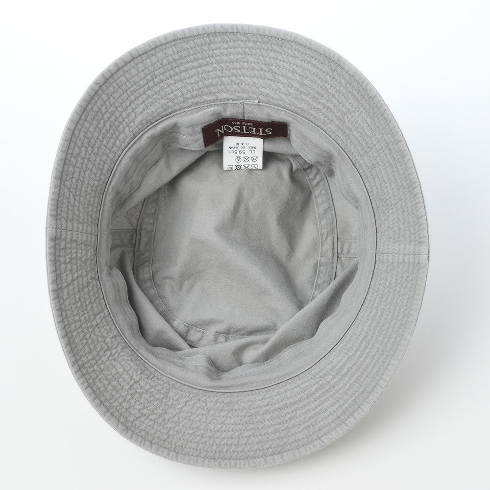 ステットソン 布帛ソフトハット COTTON OVERDYE WASHED HAT（コットン