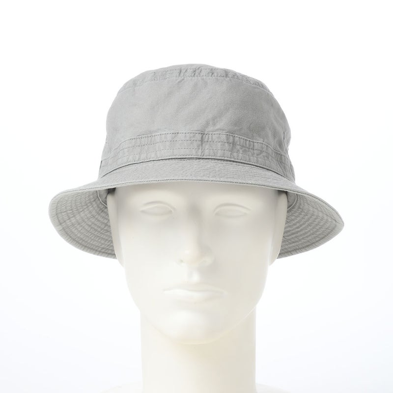 ステットソンの布帛ソフトハット COTTON OVERDYE WASHED HAT（コットンオーバーダイウォッシュドハット）SE076 グレー