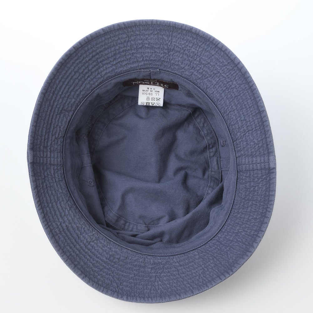 ステットソン 布帛ソフトハット COTTON OVERDYE WASHED HAT（コットン