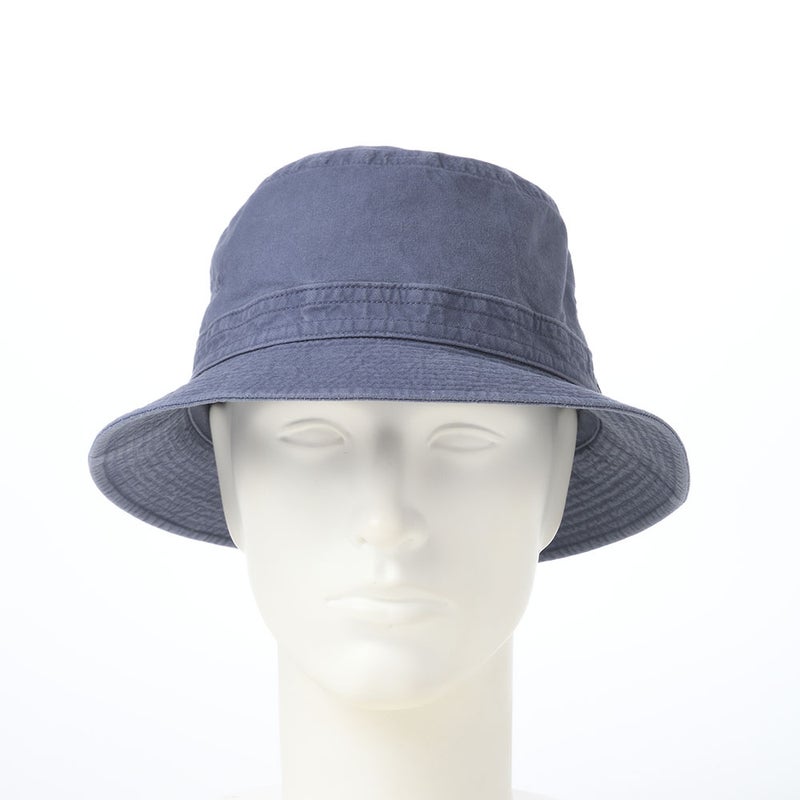 ステットソンの布帛ソフトハット COTTON OVERDYE WASHED HAT（コットンオーバーダイウォッシュドハット）SE076 ネイビー