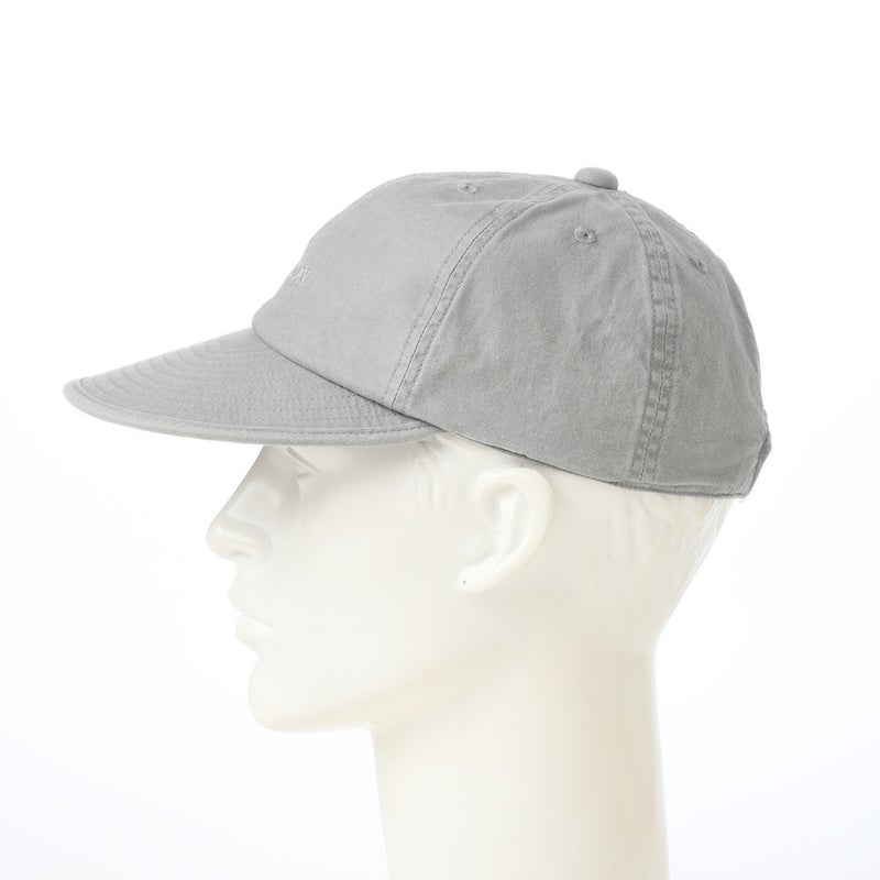 ステットソンのキャップ COTTON OVERDYE WASHED CAP（コットンオーバーダイウォッシュドキャップ）SE077 グレー