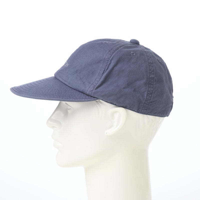 ステットソンのキャップ COTTON OVERDYE WASHED CAP（コットンオーバーダイウォッシュドキャップ）SE077 ネイビー
