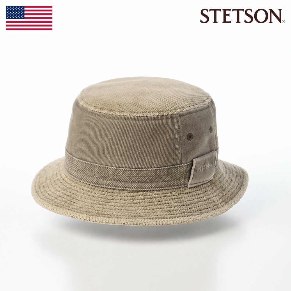 Stetson ステットソン リネンシャンブレー キャスケットNY-L/日本製 ステットソン キャスケット LINEN CHAMBRAY CASKET（リネン