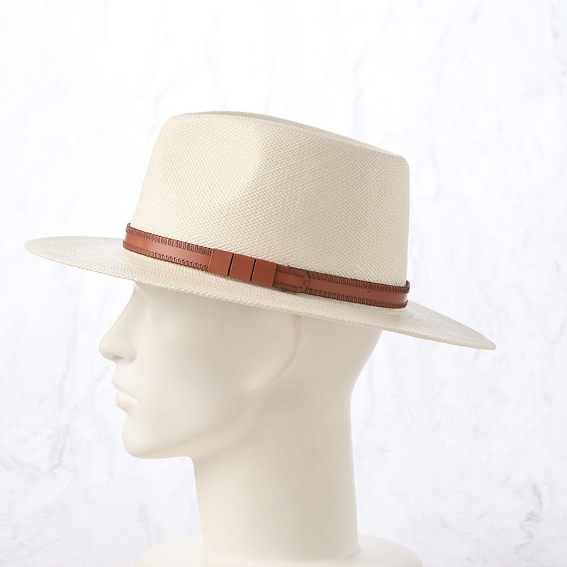 ビガリのパナマハット Vancouver TE（バンクーバー）ホワイト