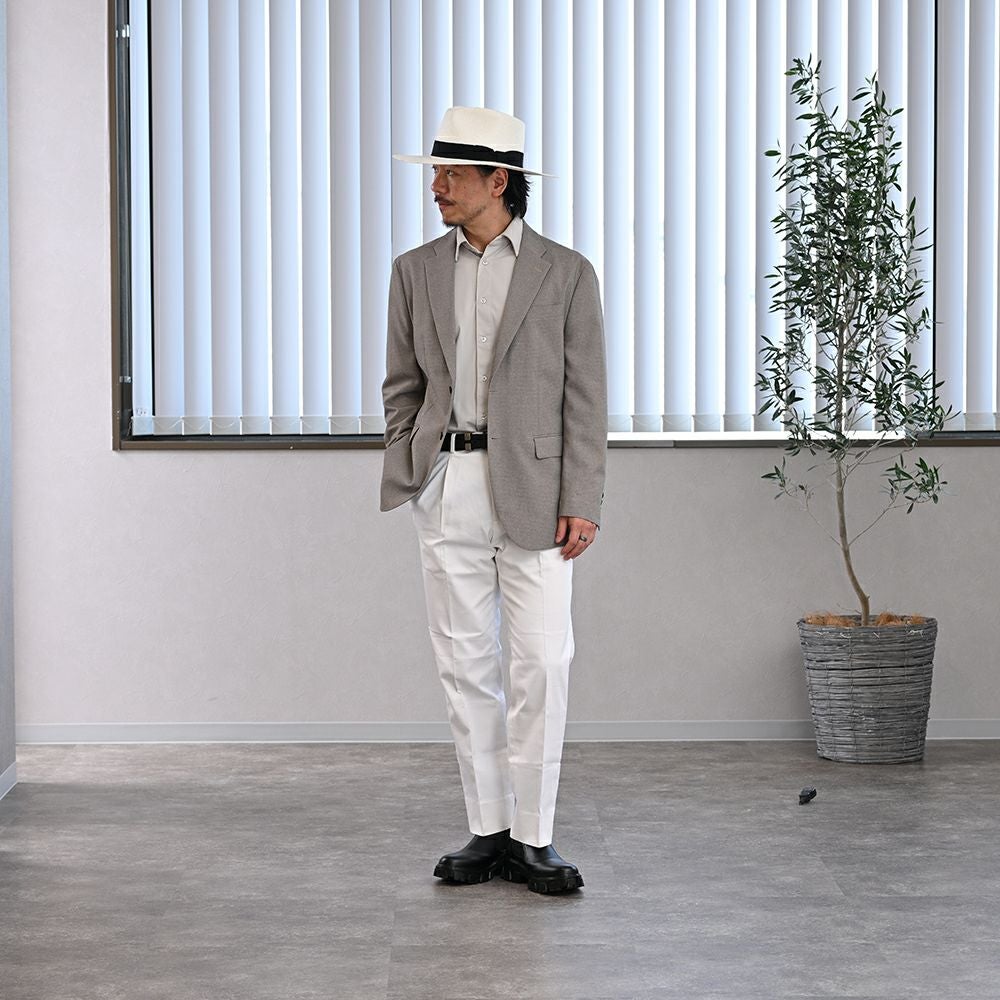 ビガリ パナマハット PRADO（プラード）ホワイト | 帽子通販 時谷堂