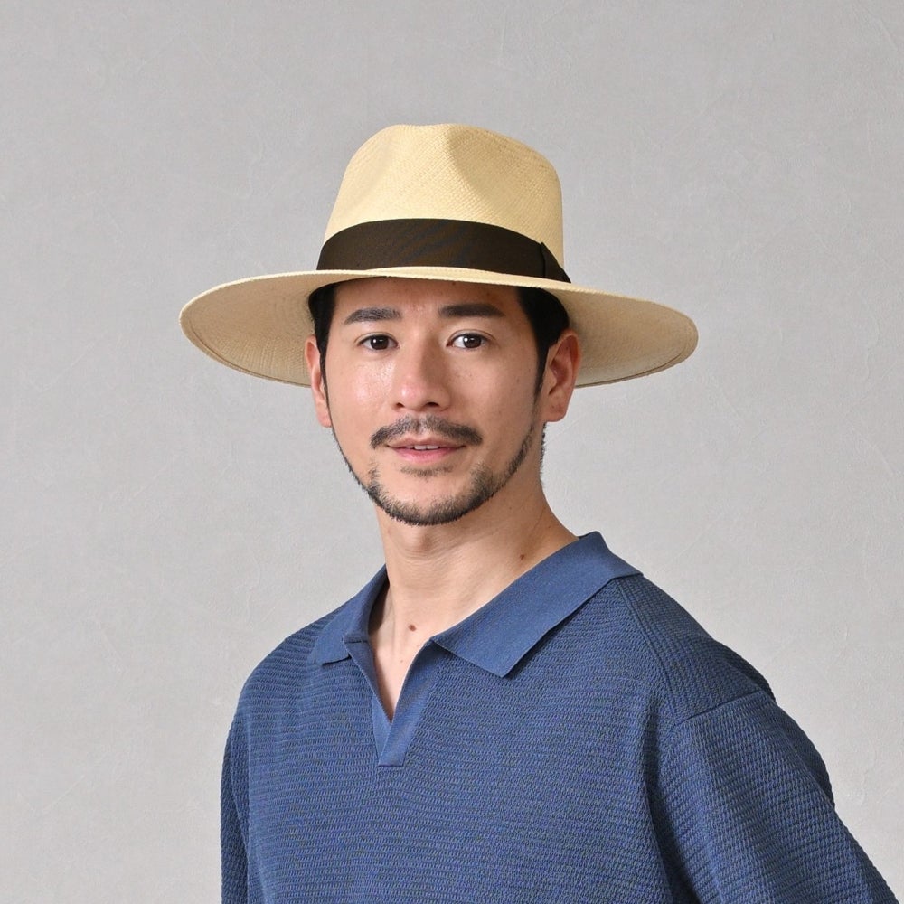 ビガリ パナマハット PRADO（プラード）ナチュラル | 帽子通販 時谷堂