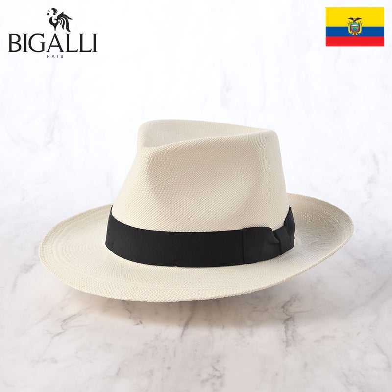 ビガリのパナマハット DENZEL（デンゼル）ホワイト