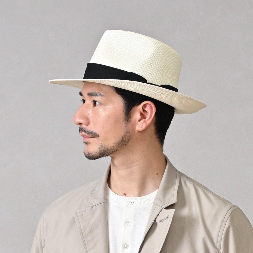 定価2万3000円【TODAYFUL】高級パナマハット ビガリ パナマハット DENZEL（デンゼル）ホワイト | 帽子通販 時谷堂
