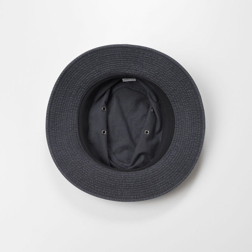 ステットソン 布帛ソフトハット COTTON OVERDYE WASHED LONG HAT