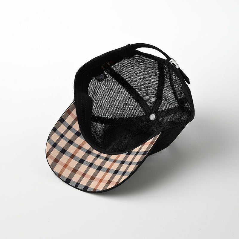 ダックスのキャップ Cap KARAMI Mesh（キャップ カラミメッシュ） D1680 ブラック