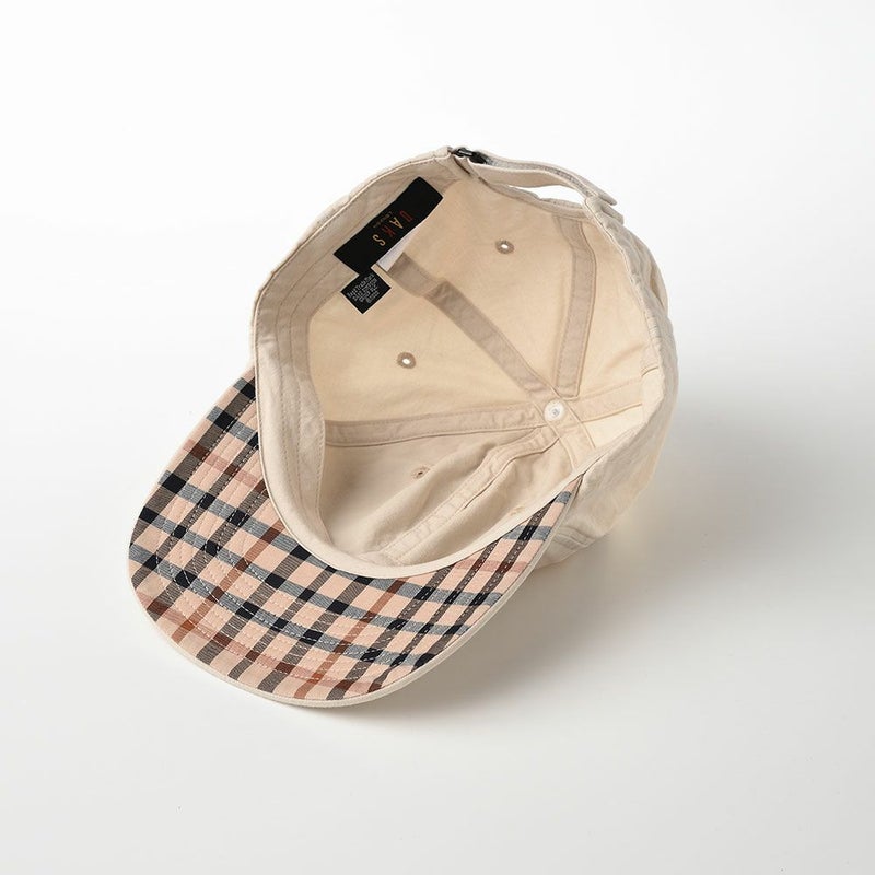 ダックスのキャップ Cap Cotton Washer（キャップ コットンワッシャー） D1695 アイボリー