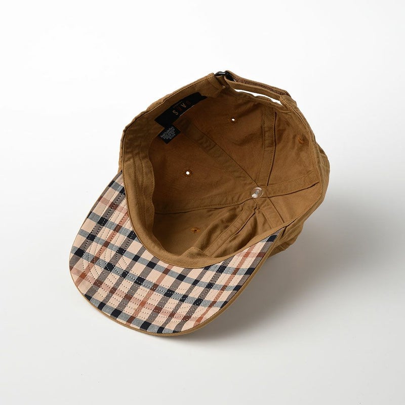 ダックスのキャップ Cap Cotton Washer（キャップ コットンワッシャー） D1695 キャメル