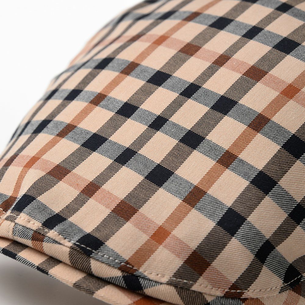 DAKS 完売品　シャカシャカコート　ハウスチェック ダックス×クルニ“ハウスチェック柄”ロングコートやアシンメトリー