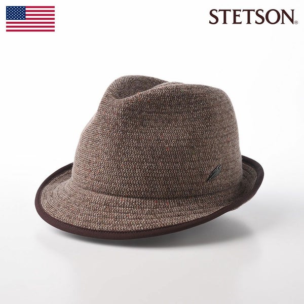KNIT MANISH HAT（ニットマニッシュハット）SE420 ブラウン