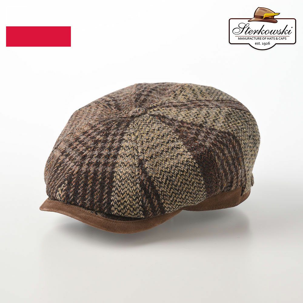 ステルコフスキー キャスケット Pullus Harris Tweed（プルルス ハリス